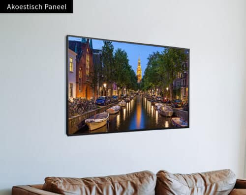 Wall Visual Akoestisch Paneel Amsterdam Canal