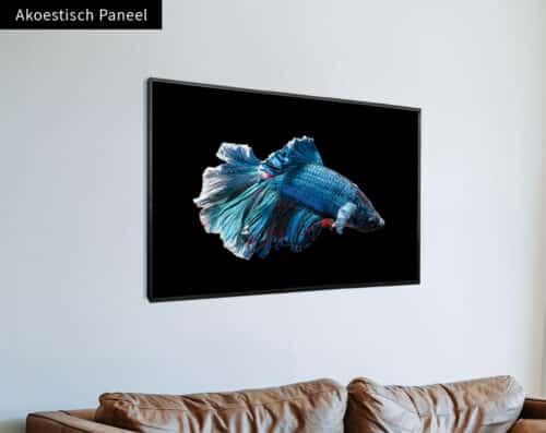 Wall Visual Akoestisch Paneel Elegant Fish