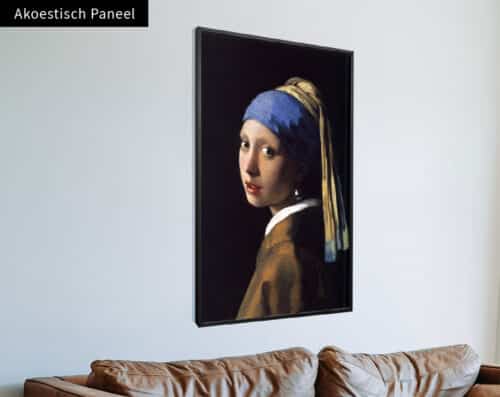 Wall Visual Akoestisch Paneel Meisje Met De Parel, Johannes Vermeer