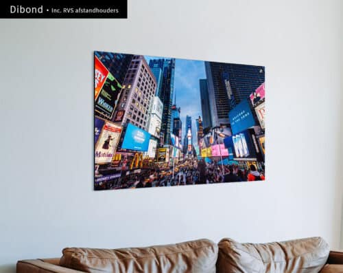 Wall Visual Dibond New York Times Square