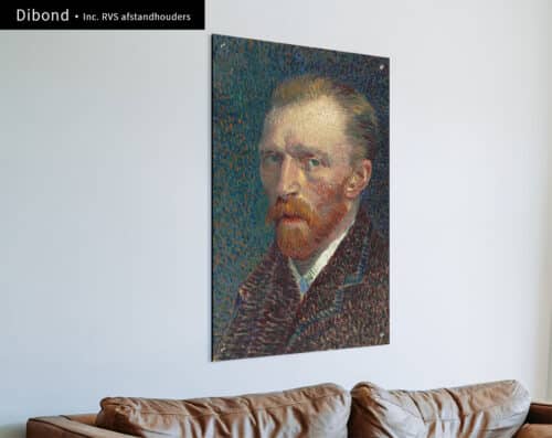 Wall Visual Dibond Zelfportret, Vincent van Gogh