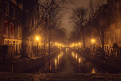 Foggy Amsterdam