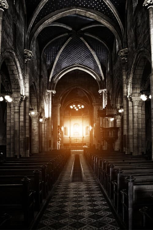 Gotische Kerk Verhulling