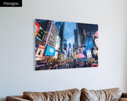 Wall Visual Plexiglas New York Times Square