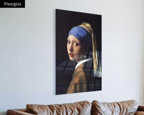 Wall Visual Plexiglas Meisje Met De Parel, Johannes Vermeer