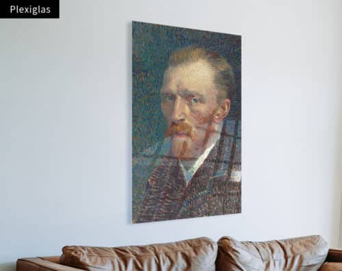 Wall Visual Plexiglas Zelfportret, Vincent van Gogh