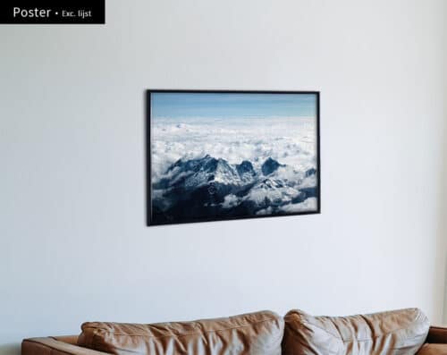 Wall Visual Poster Glazy Mountaintops