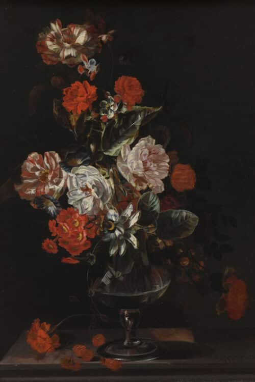 Stilleven met bloemen, Jacob Campo Weyerman