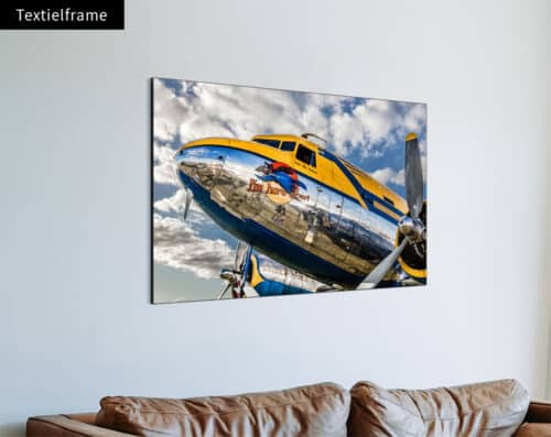 Wall Visual Textielframe Congo Queen plane