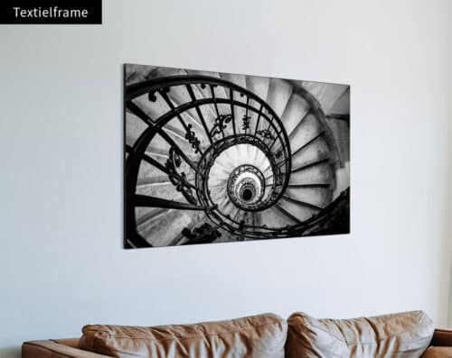 Wall Visual Textielframe French Staircase