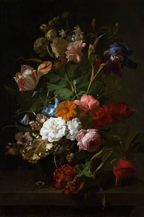 Vaas met bloemen, Rachel Ruysch