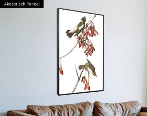 Wall Visual Akoestisch Paneel Bobolinks