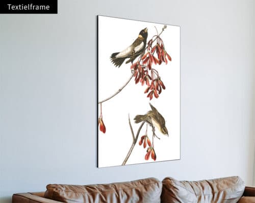 Wall Visual Textielframe Bobolinks